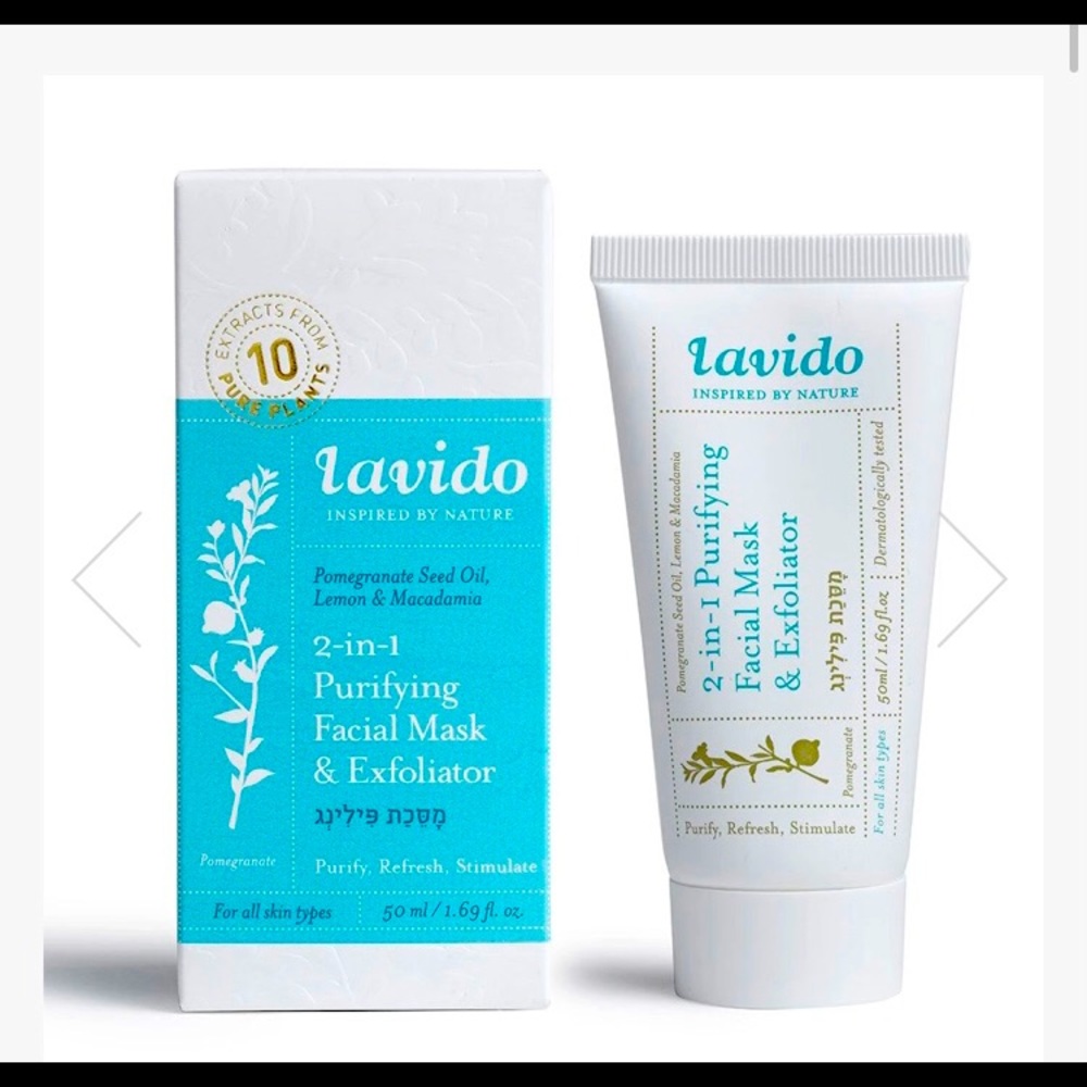 2-IN-1 PURIFYING FACIAL MASK AND EXFOLIATOR, 50ML